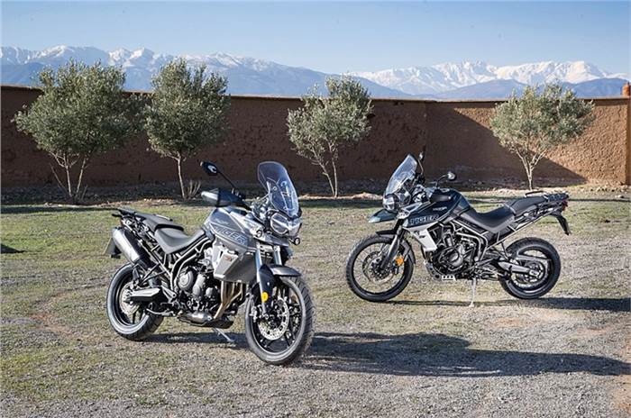 2018 Triumph Tiger 800 XR, XRx, XCx launched in India